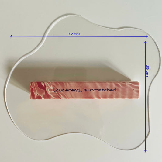 Acrylic transparent plate