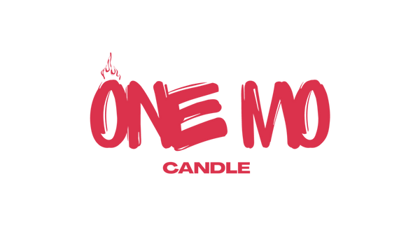 ONE MO candle